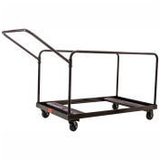 Table Cart For 48" and 60" Round Folding Tables, 10 Table Capacity