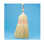 Boardwalk Mixed Fiber Maid Broom, Mixed Fiber Bristles, 55" Overall Length, Natural