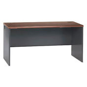 HON 60 Inch Desk Shell, 60" x 30", Mahogany, 38000 Series