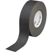 3M Safety-Walk Slip-Resistant General Purpose Tape, 610, Black, 2"x60', 2 Rolls