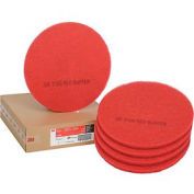 3M™ Buffer Pad 5100, 20", 5/Case, Red