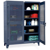 STRONG HOLD Ultra-Capacity Ventilated Cabinet - 48x24x78"