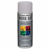 Krylon Industrial Work Day Enamel Paint Gray - Pkg Qty 12