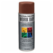 Krylon Industrial Work Day Enamel Paint Brown - Pkg Qty 12
