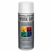 Krylon Industrial Work Day Enamel Paint Gloss White - Pkg Qty 12