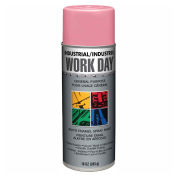 Krylon Industrial Work Day Enamel Paint Gloss Pink - Pkg Qty 12