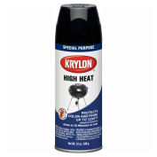 Krylon High Heat Paint Black - Pkg Qty 6
