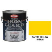 Krylon Industrial Iron Guard Acrylic Enamel Safety Yellow (Osha) - Pkg Qty 4
