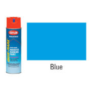 Krylon Industrial Quik-Mark Wb Inverted Marking Paint Fluor. Caution Blue - Pkg Qty 12