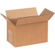 7" x 4" x 4" Cardboard Corrugated Boxes - Pkg Qty 25