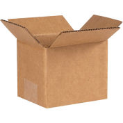 5" x 4" x 4" Cardboard Corrugated Boxes - Pkg Qty 25