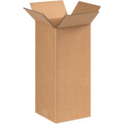 8" x 8" x 18" Tall Cardboard Corrugated Boxes