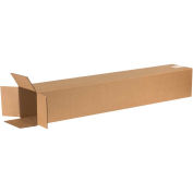 6" x 6" x 38" Tall Cardboard Corrugated Boxes - Pkg Qty 25