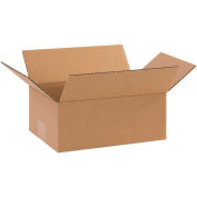 10" x 7" x 4" Cardboard Corrugated Boxes - Pkg Qty 25