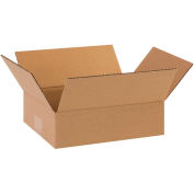 10" x 8" x 3" Flat Cardboard Corrugated Boxes