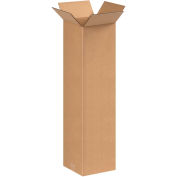 9" x 9" x 30" Tall Cardboard Corrugated Boxes