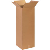 14" x 14" x 36" Tall Cardboard Corrugated Boxes - Pkg Qty 15