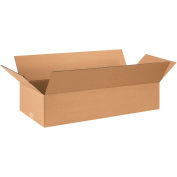 28" x 12" x 6" Flat Cardboard Corrugated Boxes - Pkg Qty 25