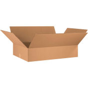 Flat Cardboard Corrugated Boxes, 36" x 24" x 8", Kraft - Pkg Qty 10