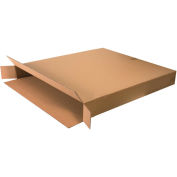 Side Loading Cardboard Corrugated Boxes, 36" x 5" x 40", Kraft - Pkg Qty 20