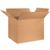 32" x 24" x 24" Heavy-Duty Multi-Depth Cardboard Corrugated Boxes
 - Pkg Qty 10