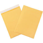 8-1/2"Wx14-1/2"L Self-Seal Bubble Mailer With Opening Tear Strip, Golden Kraft, 100 Pack
