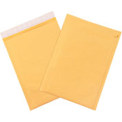 14-1/4"Wx20"L Self-Seal Bubble Mailer With Opening Tear Strip, Golden Kraft, 50 Pack