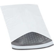 6-3/4"W x 10"L Bubble Lined Polyolefin Mailer, White, 250 Pack