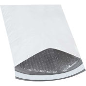 8-1/2"W x 12"L x 3/16" Bubble Lined Polyolefin Mailer, White, 100 Pack