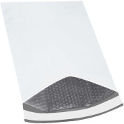 12-1/2"W x 19"L x 3/16" Bubble Lined Polyolefin Mailer, White, 50 Pack
