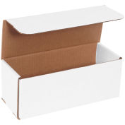 10" x 4" x 4" Corrugated Mailers, ECT-32, White