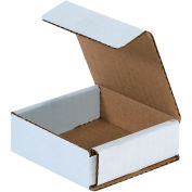 3" x 3" x 1" Corrugated Mailers, ECT-32, White