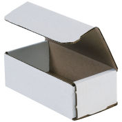 6" x 3" x 2" Corrugated Mailers, ECT-32, White - Pkg Qty 50