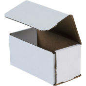6" x 3" x 3" Corrugated Mailers, ECT-32, White