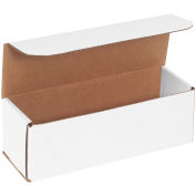 9" x 3" x 3" Corrugated Mailers, ECT-32, White - Pkg Qty 50