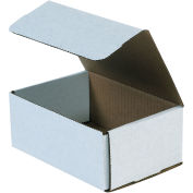 7-1/8" x 5" x 3" Corrugated Mailers, ECT-32, White