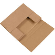 10-1/4"x8-1/4"x1-1/4" Corrugated Easy-Fold Mailer, Kraft