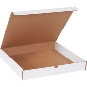 14"x14"x2" Corrugated Literature Mailer, White