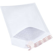 7-1/4"Wx12"L Self-Seal Bubble Mailer, White, 100 Pack