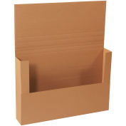 Jumbo Fold-Over Corrugated Mailers, 36" x 24" x 6", Kraft, 200#/ECT-32, M36246