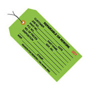 #5 Wired Repairable/Rework 4-3/4" x 2-3/8", 1000 Pack, Green