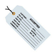 #5 Strung Accepted 4-3/4" x 2-3/8", 1000 Pack, Blue