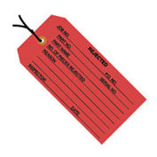 #5 Strung Rejected 4-3/4" x 2-3/8", 1000 Pack, Red