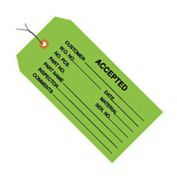 #5 Wired Accepted 4-3/4" x 2-3/8", 1000 Pack, Green