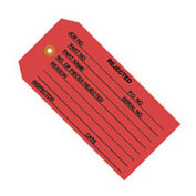 #5 Rejected 4-3/4" x 2-3/8", 1000 Pack, Red