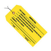 #5 Wired Inspected 4-3/4" x 2-3/8", 1000 Pack, Yellow
