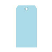 #1 Shipping Tag Pack 2-3/4" x 1-3/8", 1000 Pack, Light Blue