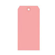 #2 Shipping Tag Pack 3-1/4" x 1-5/8", 1000 Pack, Pink