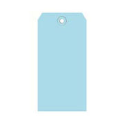 #3 Shipping Tag Pack 3-3/4" x 1-7/8", 1000 Pack, Light Blue