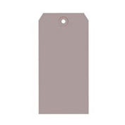 #8 Shipping Tag Pack 6-1/4" x 3-1/8", 1000 Pack, Gray